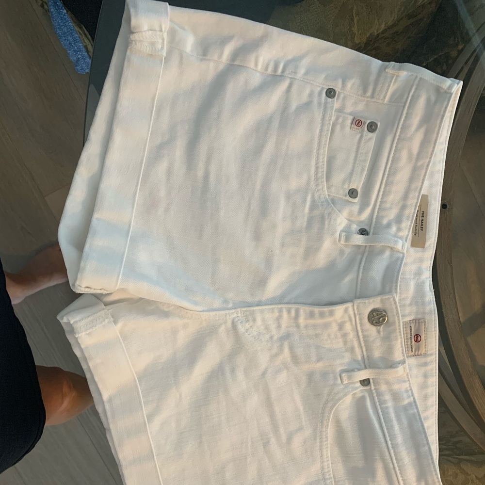 White AG shorts
